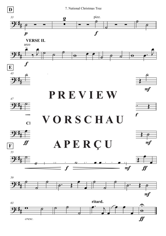 Produktgalerie: Seite 17 von 21 Christmas Suite Box , , (Stimmenauszug Kontrabass)