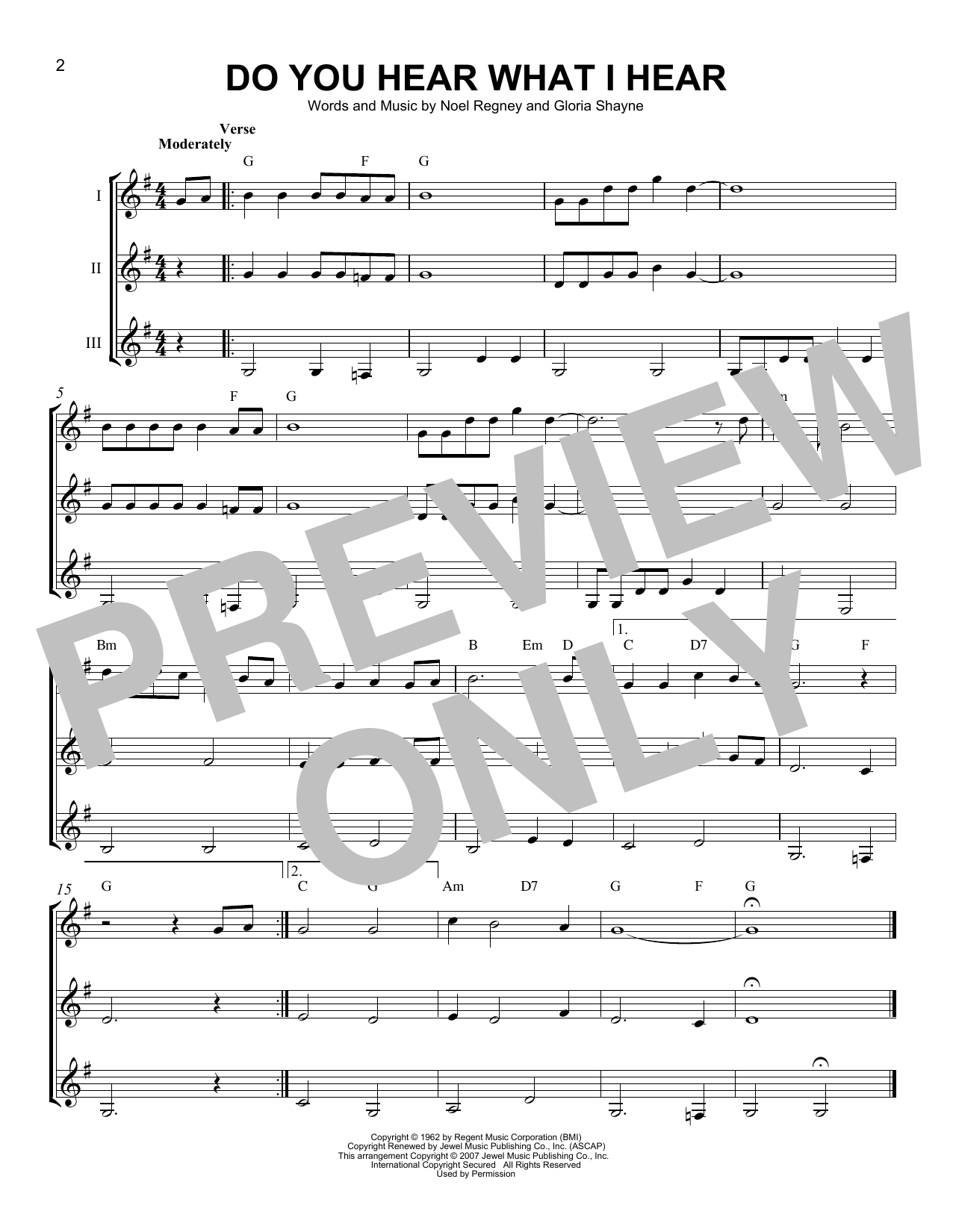 Product gallery: Page 1 of 1 Do You Hear What I Hear, Noel Regney & Gloria Shayne