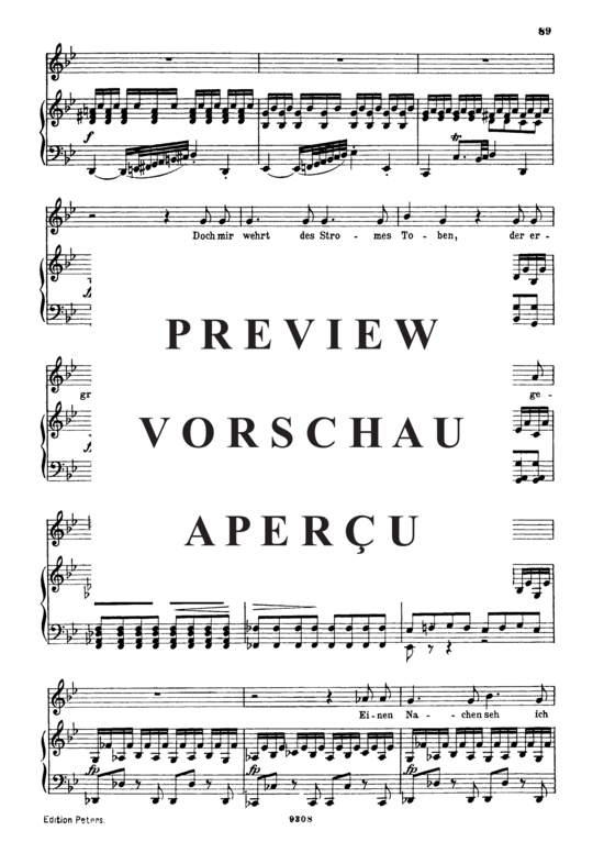 gallery: Sehnsucht D.636 Ach, aus dieses Tales Gründen , , (Gesang hoch + Klavier)