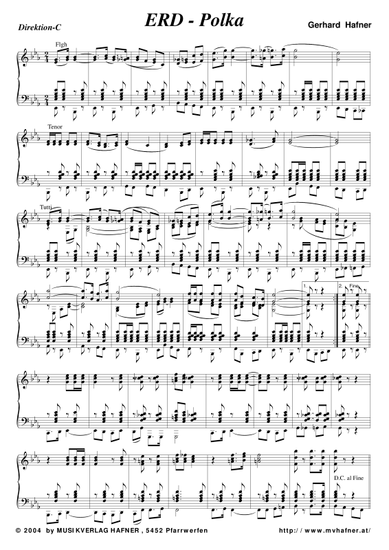 Product gallery: Page 1 of 11 ERD Polka, , (large wind orchestra)