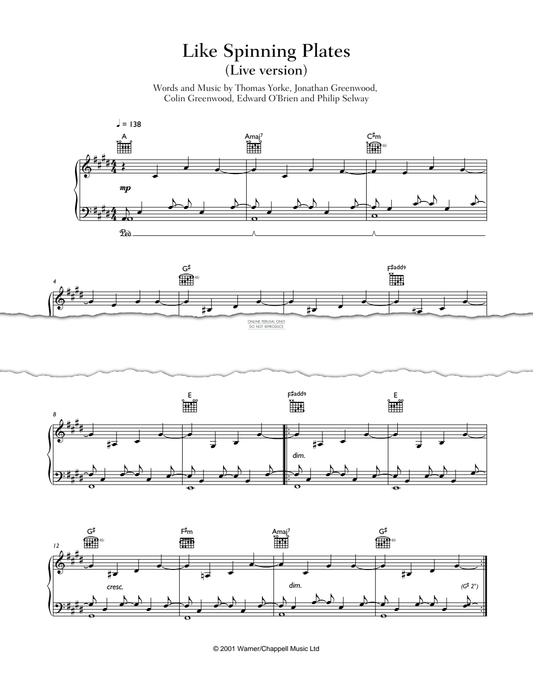 gallery: Like Spinning Plates, Radiohead