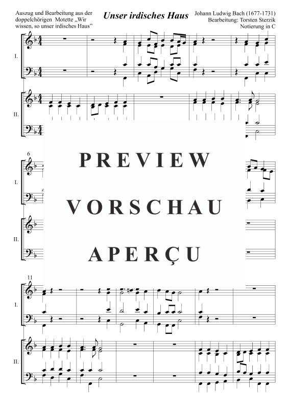 Product gallery: Page 2 of 5 Unser irdisches Haus, , Trombone Choir - Double Choir
