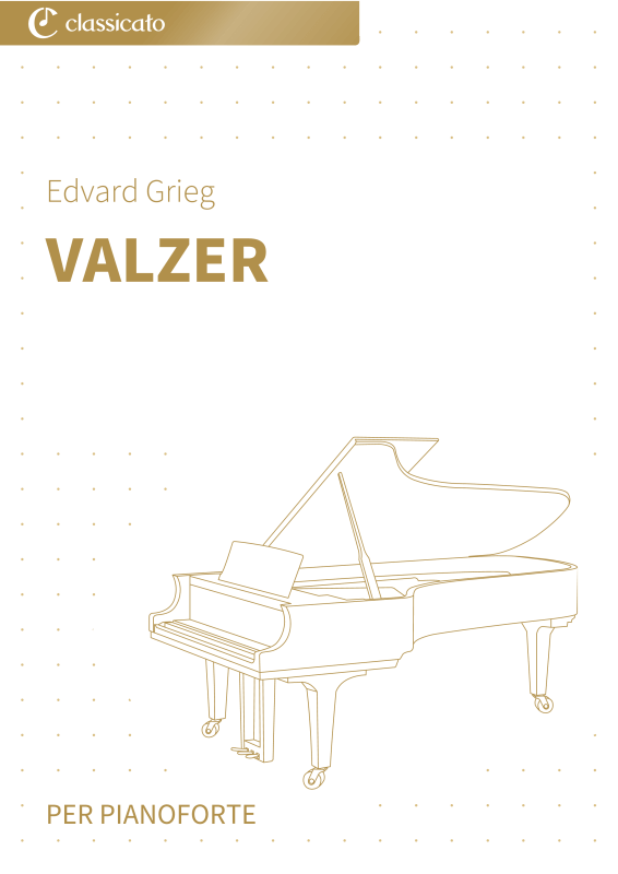 Product picture to: Valzer - N. 2 da Pezzi lirici, Libro 1, op. 12Edvard Grieg