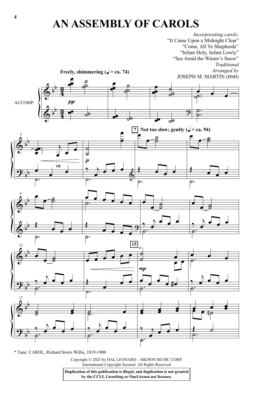 Produktgalerie: Seite 1 von 1 The Poetry Of Promise, Joseph M. Martin, Chor