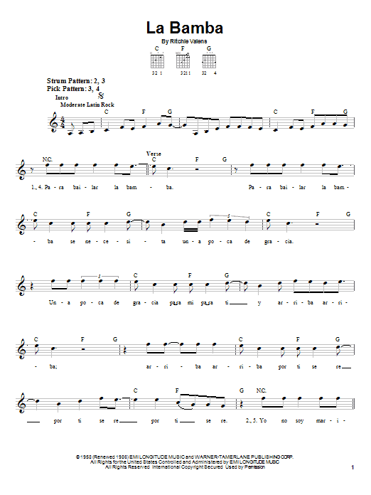 Product gallery: Page 1 of 1 La Bamba, Los Lobos