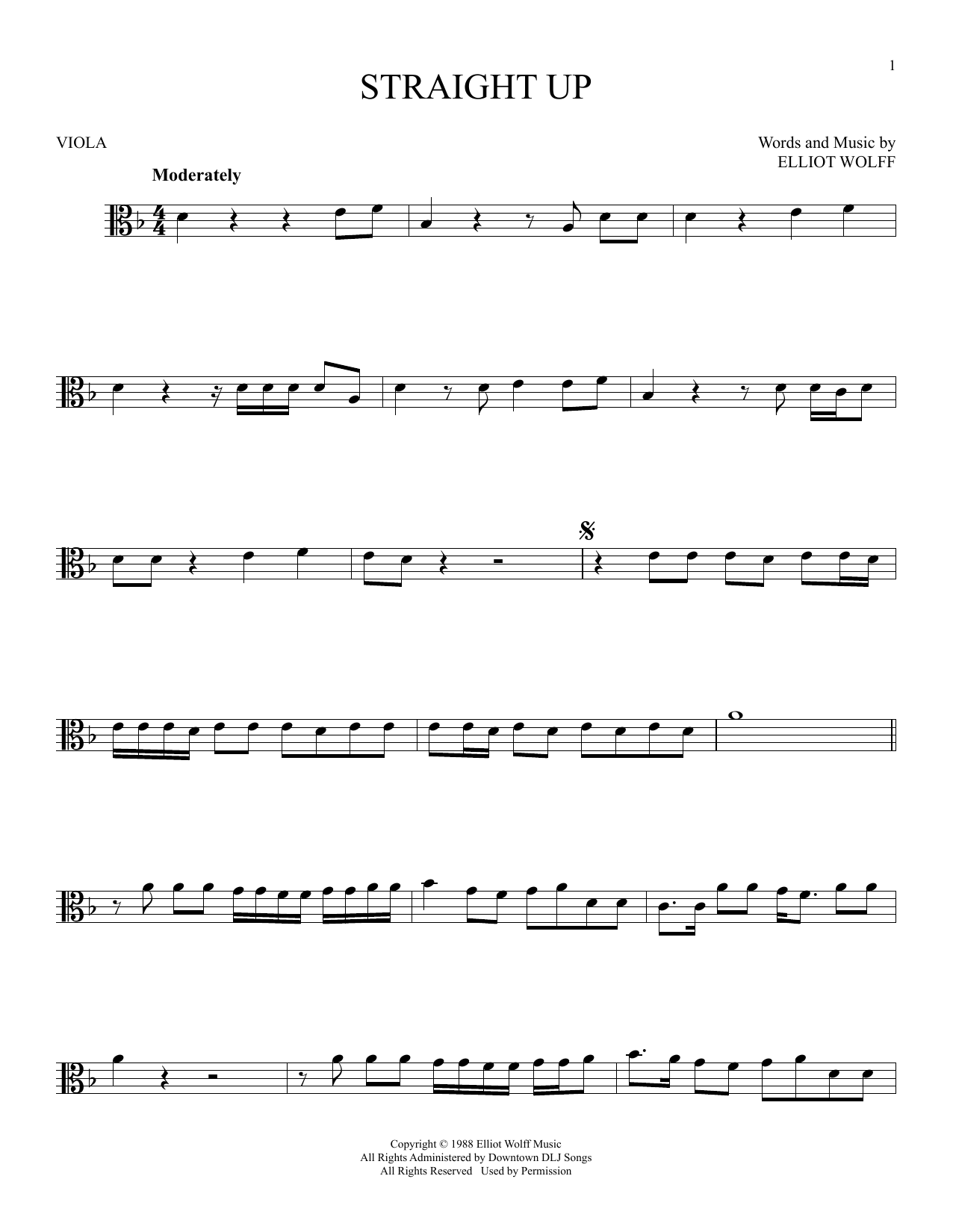 Product gallery: Page 1 of 1 Straight Up, Paula Abdul