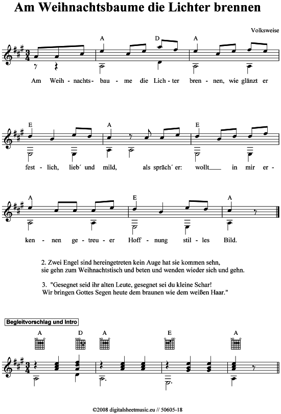 gallery: Am Weihnachtsbaume die Lichter brennen, , 