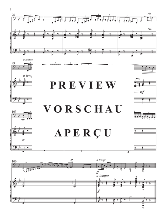 Product gallery: Page 8 of 8 Rondo for Sweet Babu , , (tuba + piano)