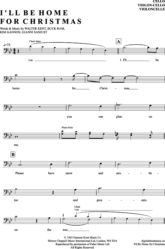 Produktbild zu: I´ll Be Home For ChristmasElvis Presley