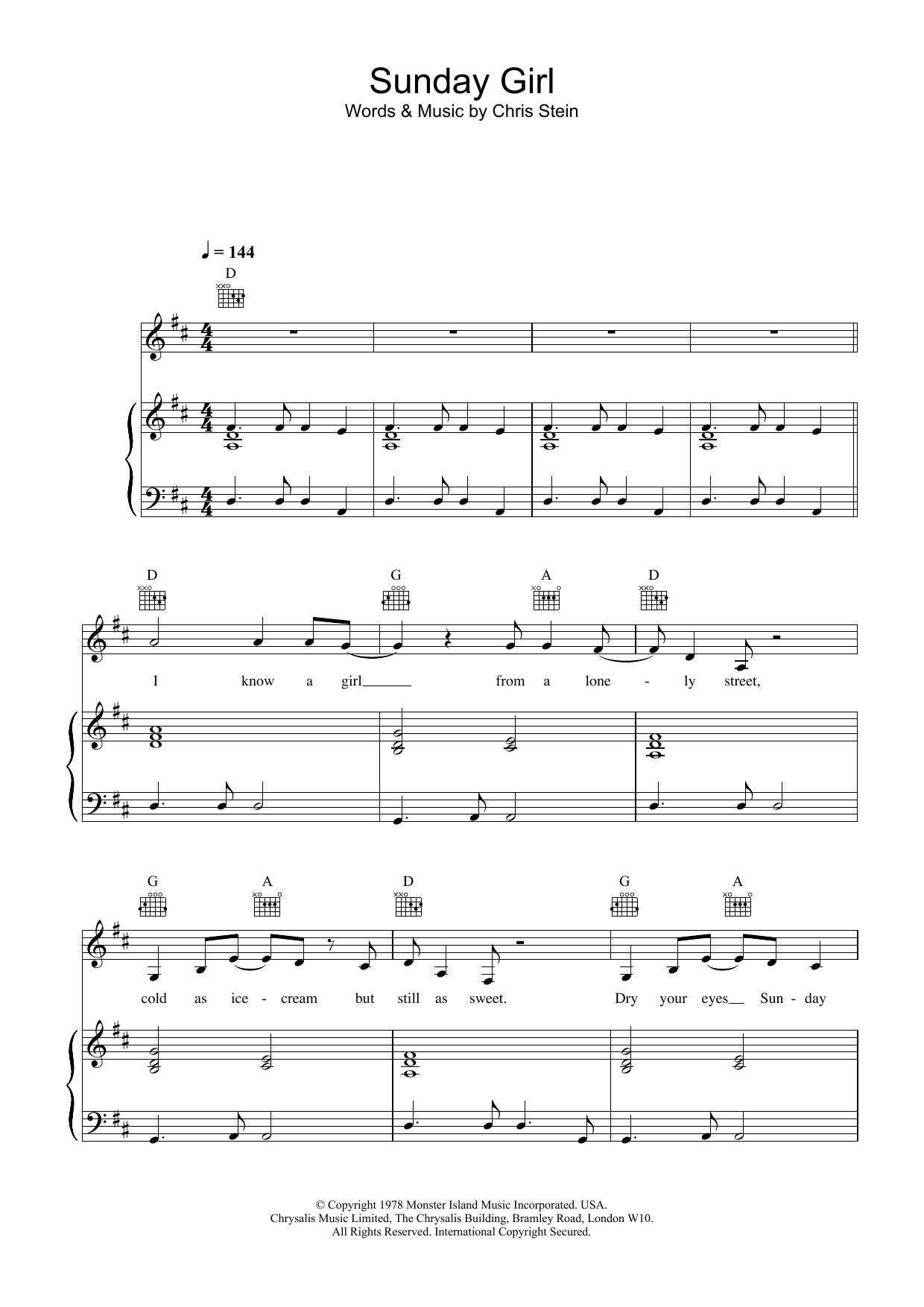 Produktbild zu: Sunday Girl