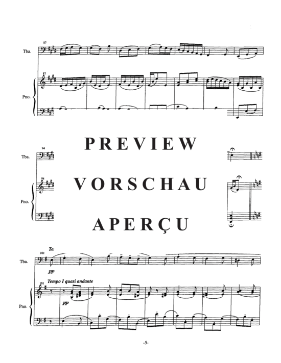 Produktgalerie: Seite 7 von 11 Air , , (Tuba + Klavier)