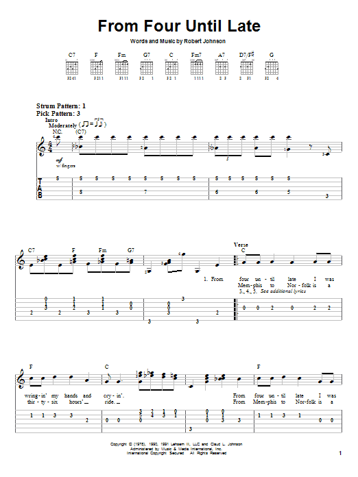 Produktbild zu: From Four Until Late