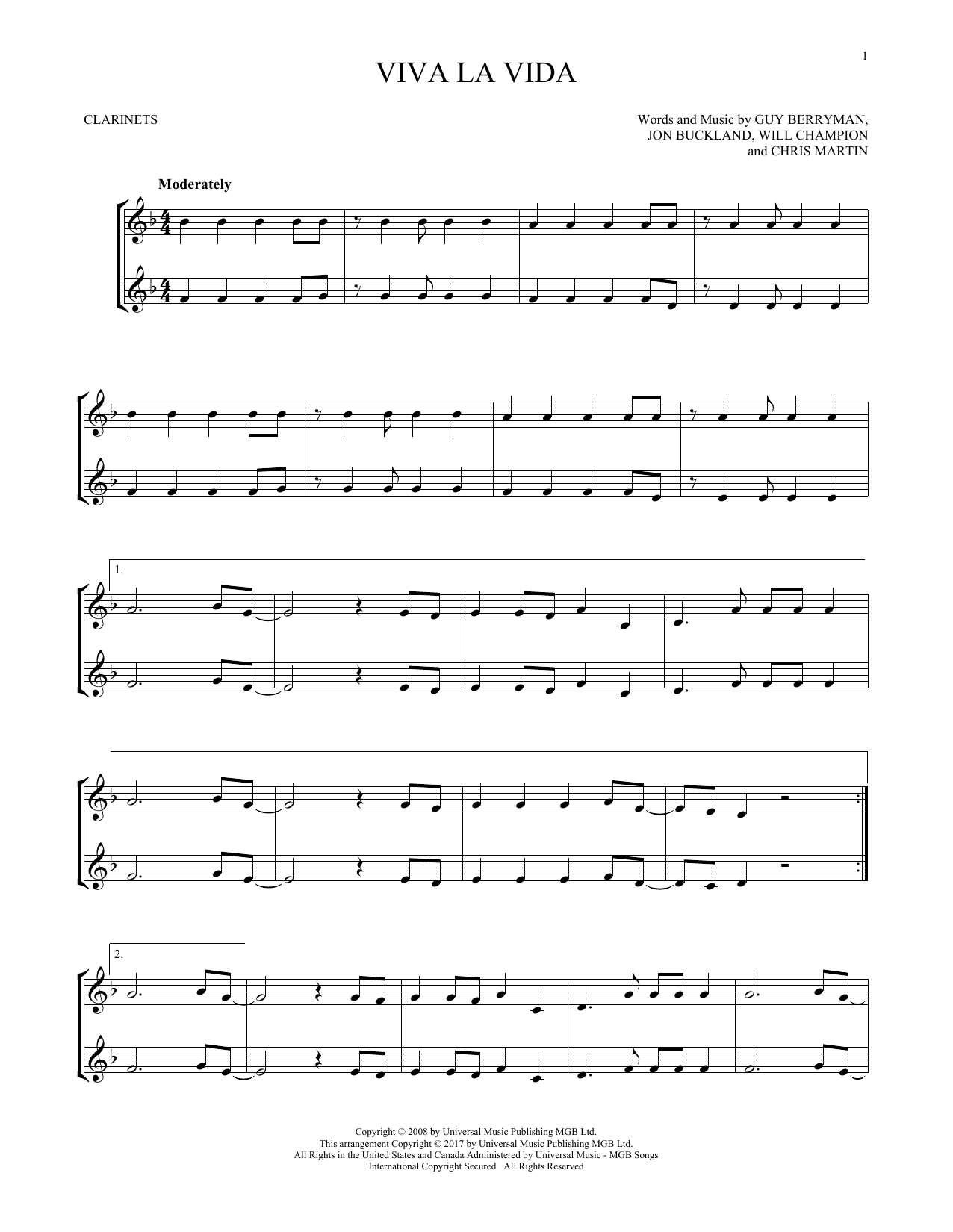 Produktbild zu:  Viva La Vida - Coldplay