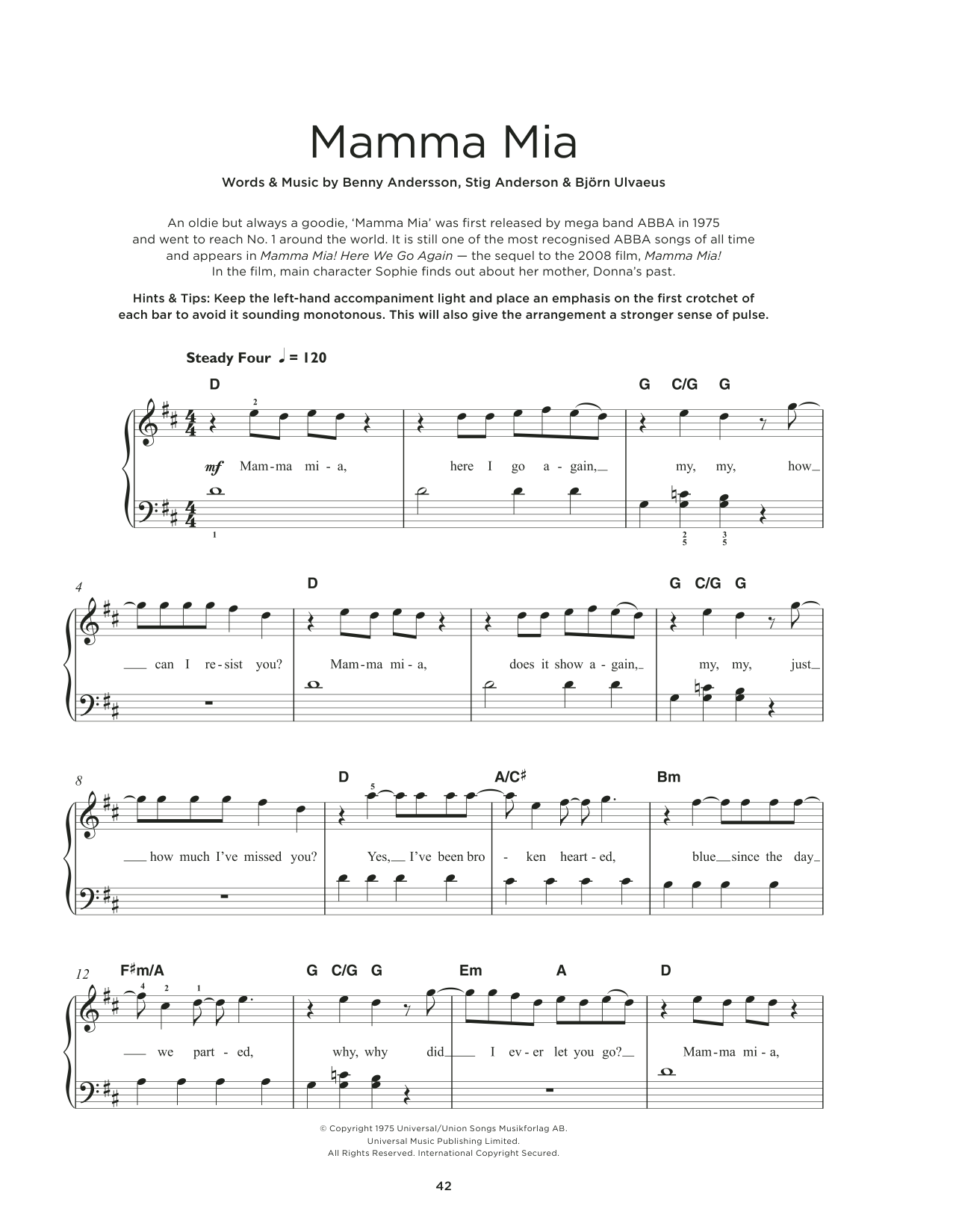 Produktbild zu: Mamma Mia