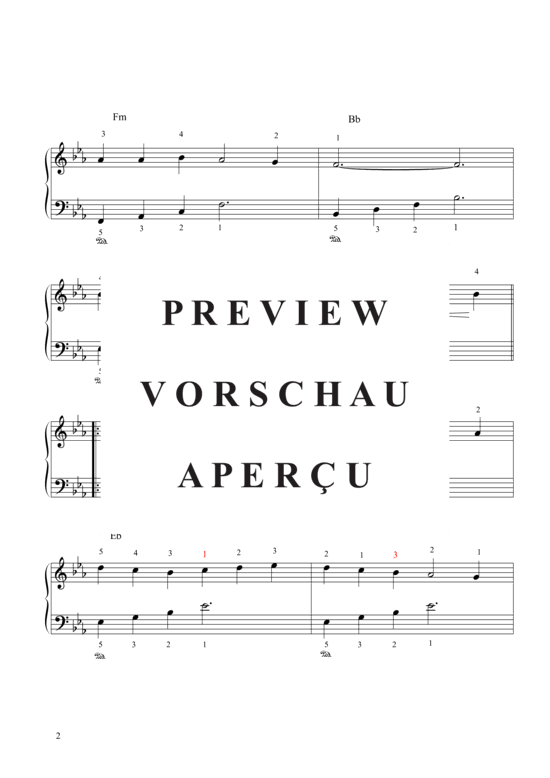 gallery: Drei Nüsse für Aschenbrödel (Piano / Keyboard) , ,  (Klavier einfach)