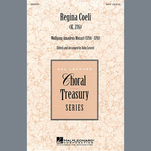 cover: Regina Coeli KV276, John Leavitt