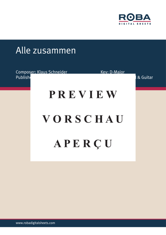 Product gallery: Page 2 of 4 Alle zusammen , , Piano Solo