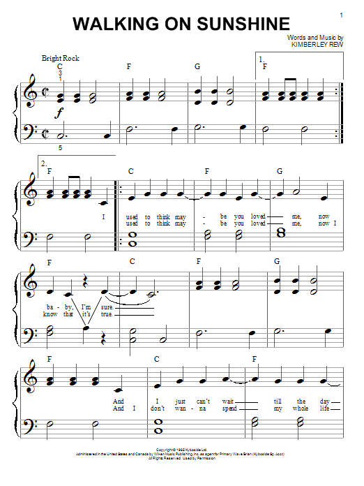 Produktbild zu: Walking On Sunshine