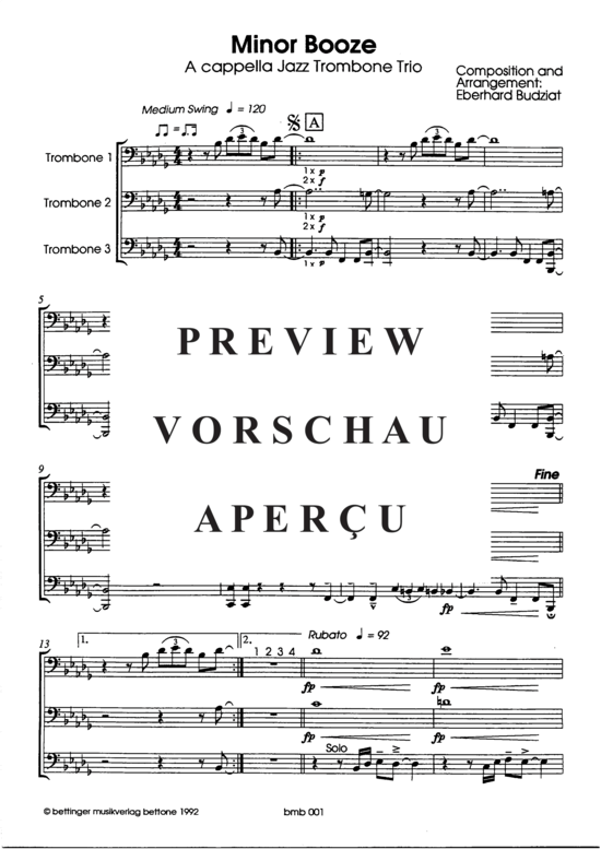 Product gallery: Page 2 of 11 Minor Booze , , (3x trombones)