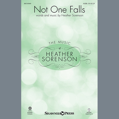 cover: Not One Falls, Heather Sorenson
