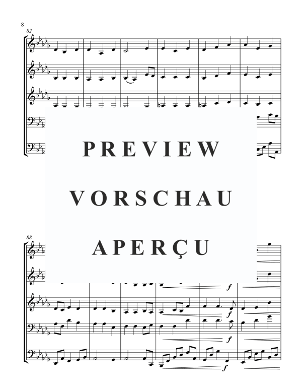 Produktgalerie: Seite 10 von 11 Bless Be the Ties that Binds, , Blechbläser Quintett