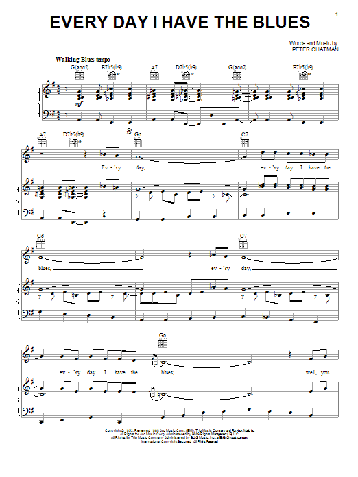 Produktbild zu: Everyday I Have The Blues