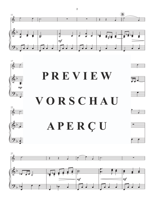 Produktgalerie: Seite 4 von 6 Jodel-Reigen, , Alphorn in F und Klavier