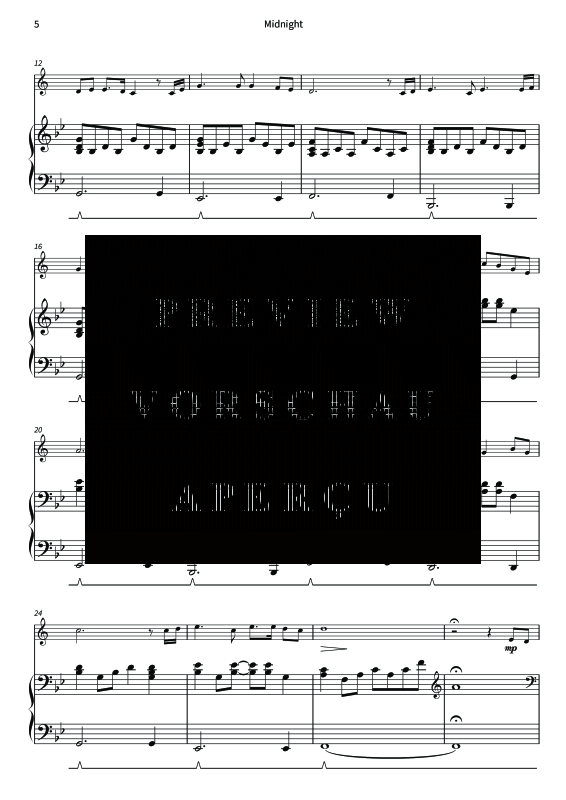 gallery: Midnight - Gentle Melodies for Weddings, Church, and Other Occasions, , Trompete in B und Klavier