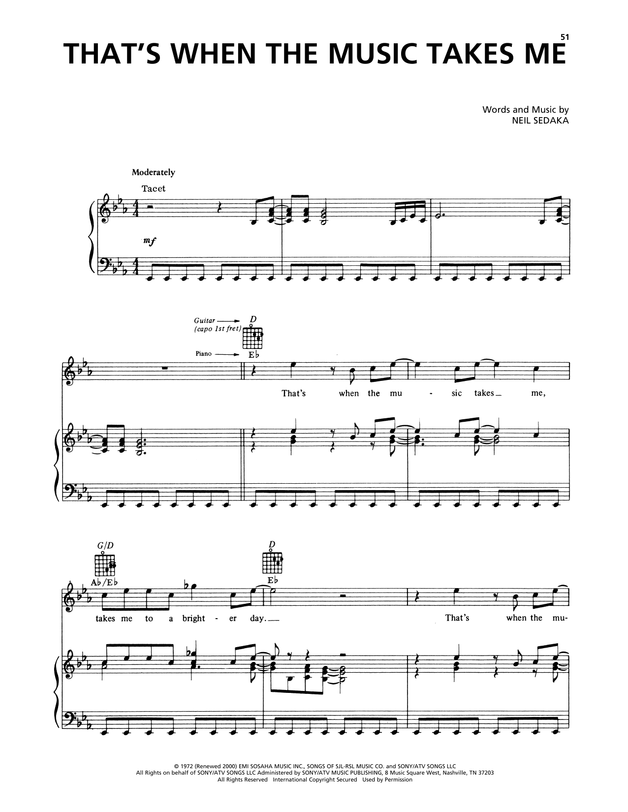Produktbild zu: That's When The Music Takes Me