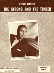 cover: The Strong And The Tender, Bernie Wayne, Klavier