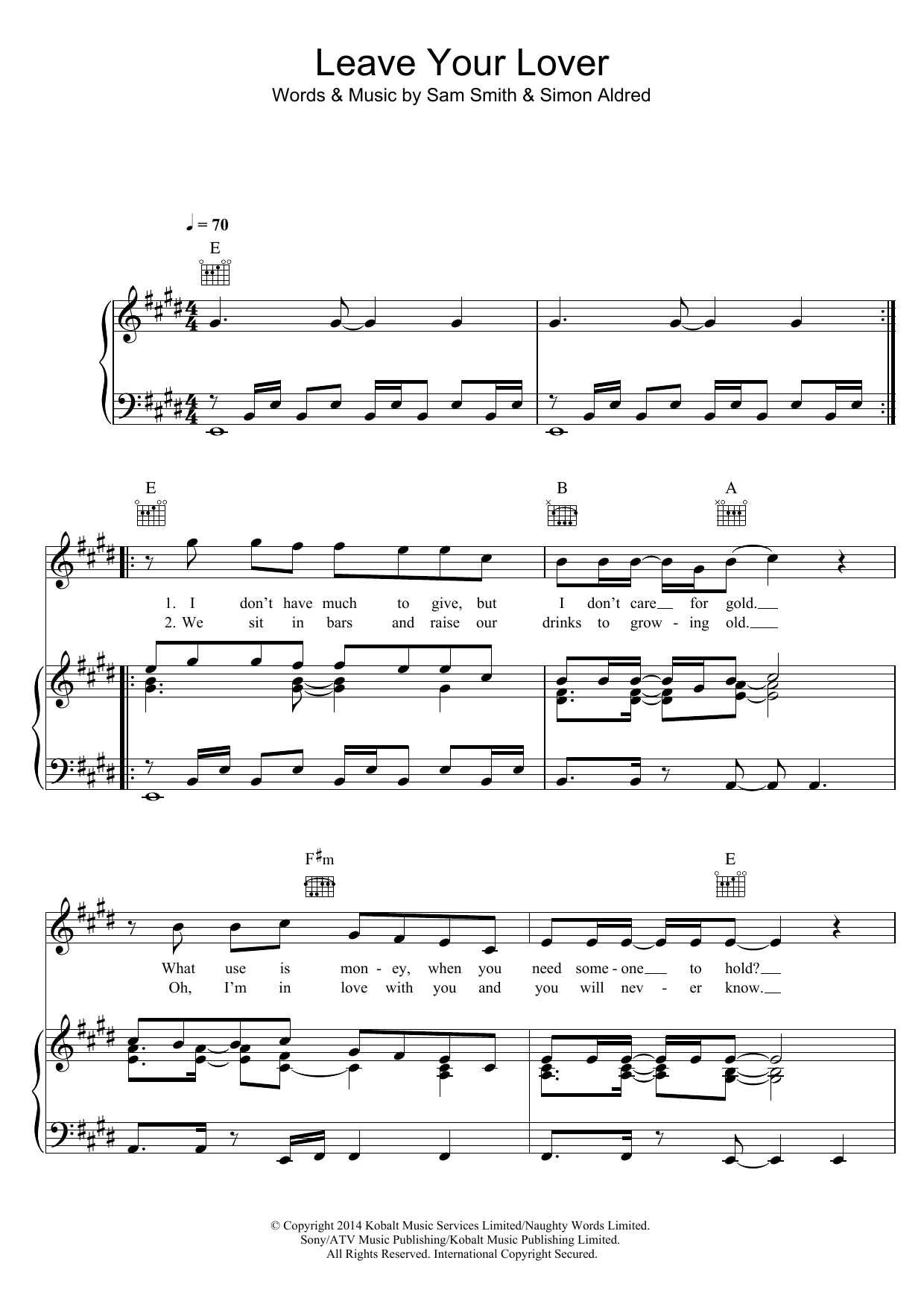 Produktbild zu: Leave Your Lover