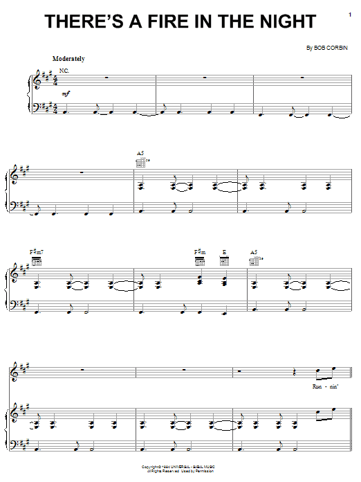 Produktbild zu: There's A Fire In The Night