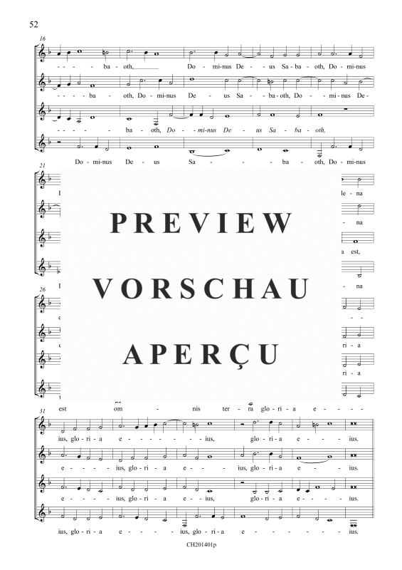 gallery: Duo Seraphim clamabant / Tres sunt qui testimonium dant, , (Gemischter Chor)