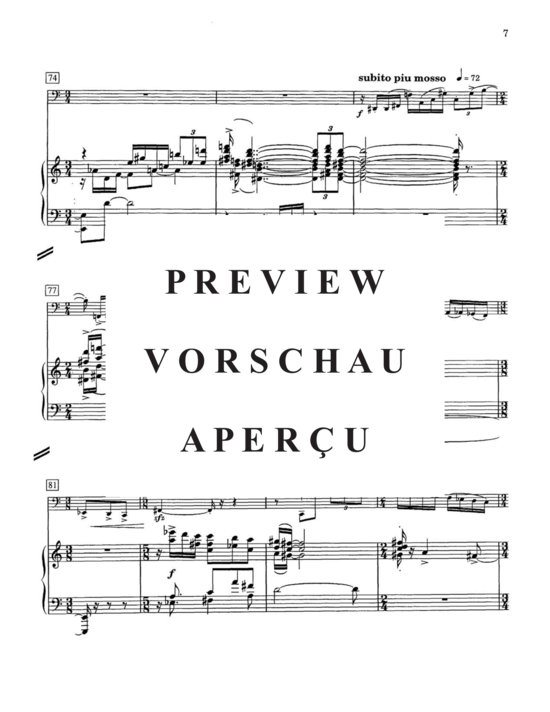 Produktgalerie: Seite 11 von 21 Concerto (Piano Reduction) , , Tuba und Klavier