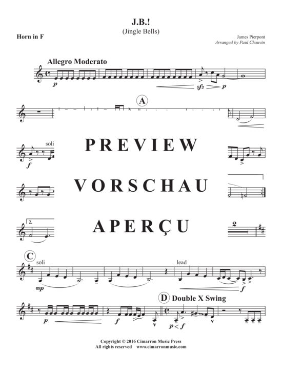 Produktgalerie: Seite 12 von 17 J.B. Jingle Bells , , (Blechbläserquintett)