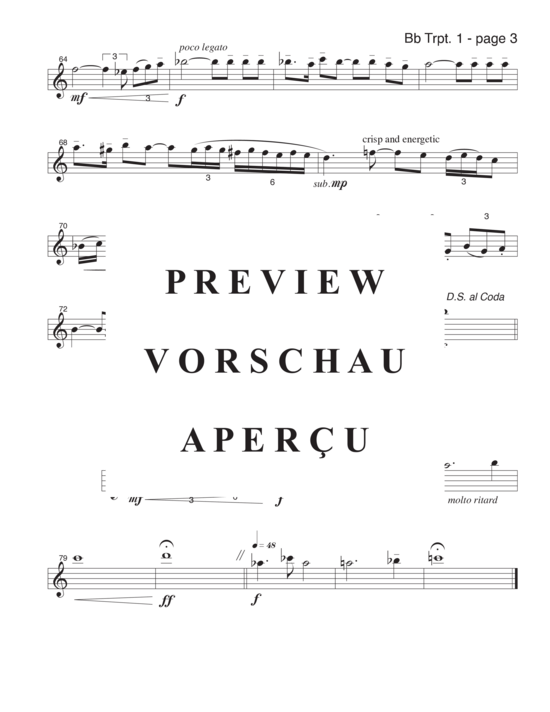 gallery: Prelude and Intrada , , (4 Trompeten in B oder Ensemble)