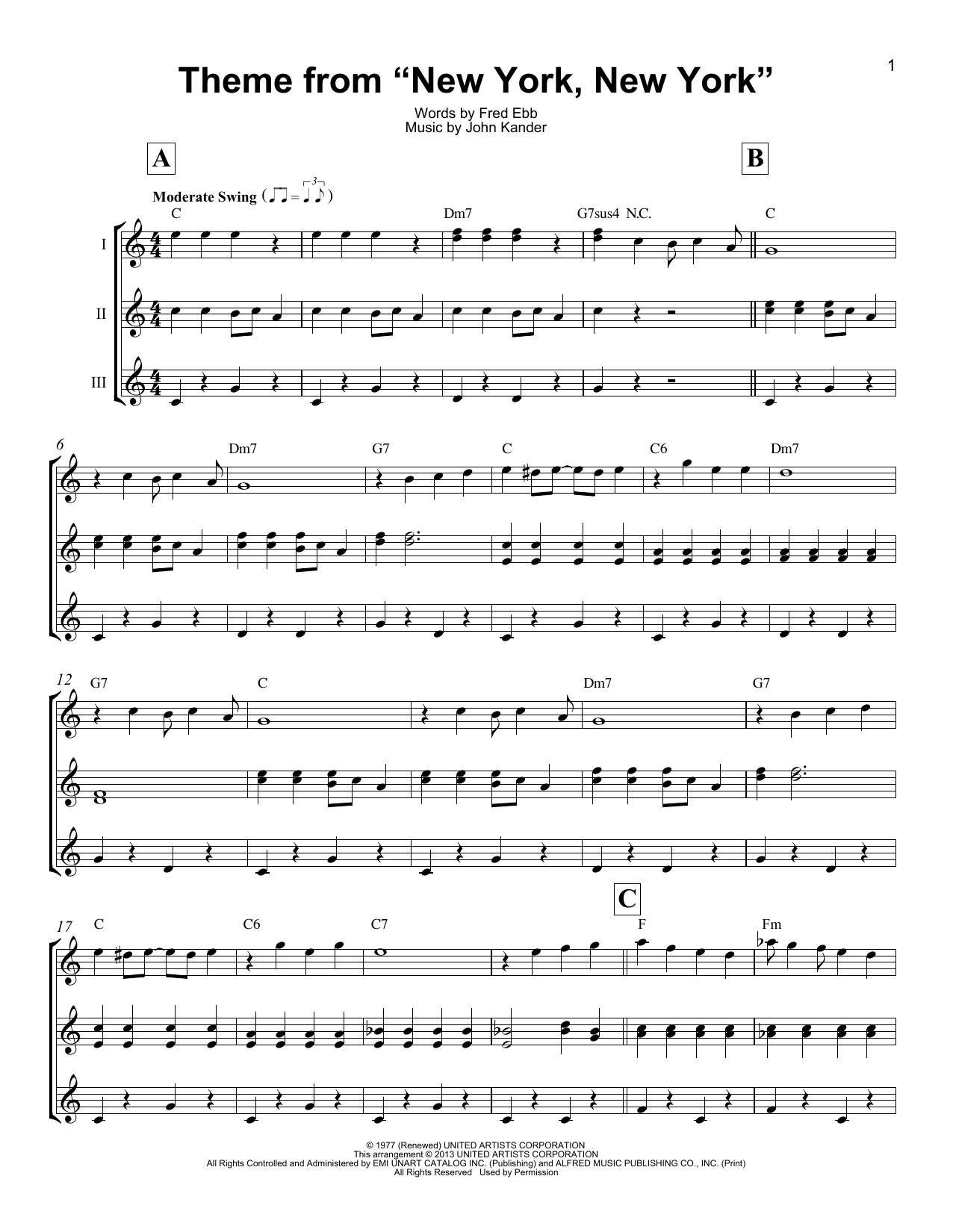 Produktbild zu:  Theme From "New York, New York" - Frank Sinatra