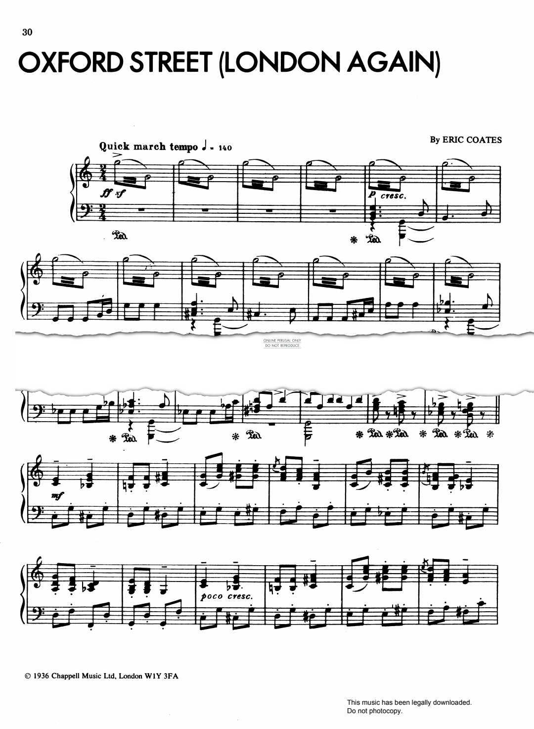 Produktbild zu: Oxford Street (London Again Suite)