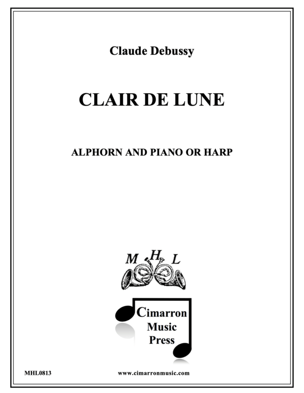 cover: Clair de Lune, , Alphorn In F and Harp/Piano