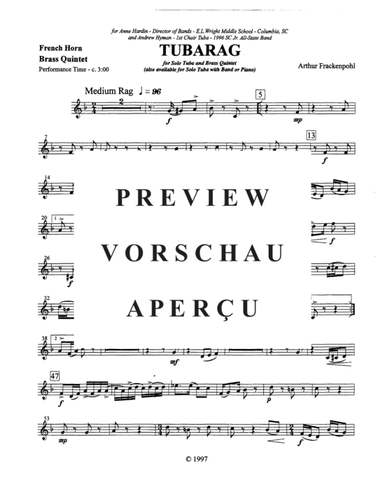 gallery: Tubarag , , (Brass quintet tuba solo)