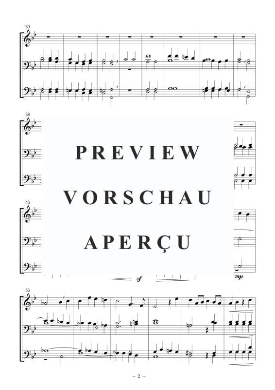 Produktgalerie: Seite 3 von 9 Der Herr hat des Tages verheißen seine Güte, , Posaunenchor