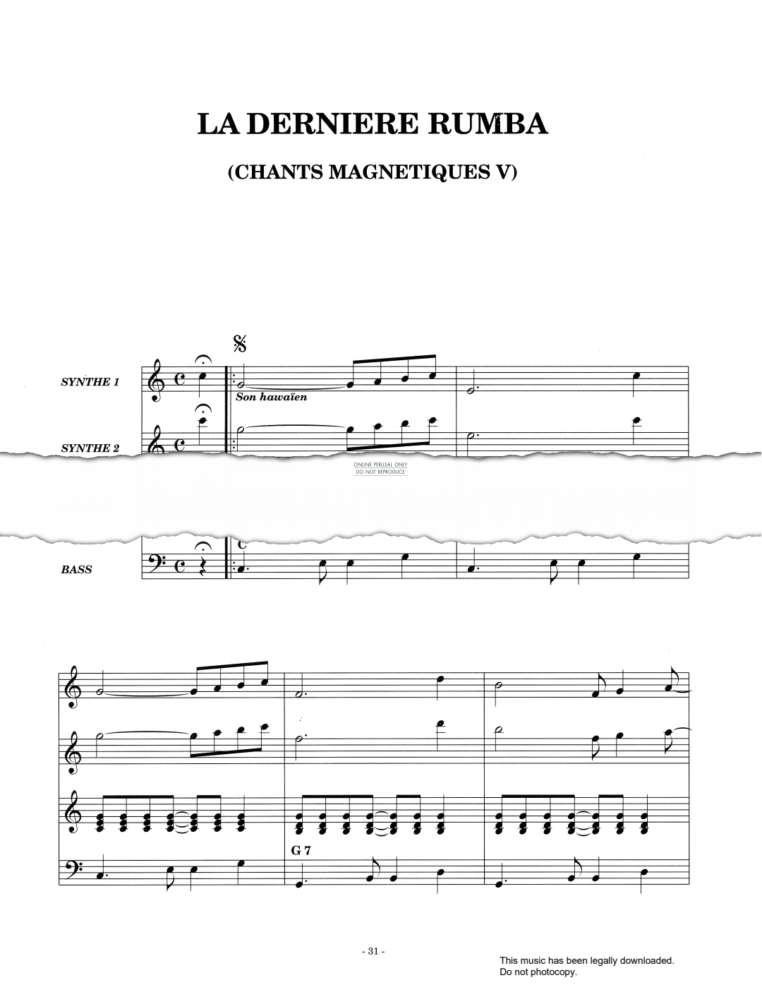 Product gallery: Page 1 of 1 La Derniere Rumba (Chants Magnetiques V), Jean-Michel Jarre