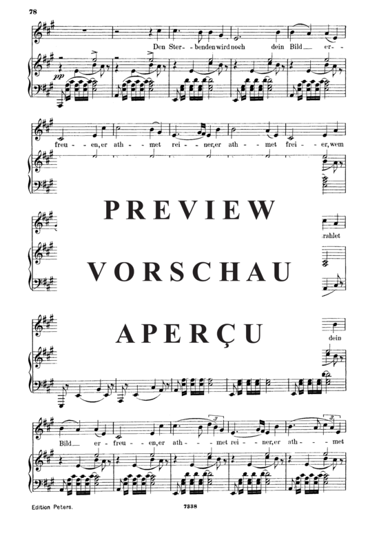 Product gallery: Page 5 of 8 Der zürnenden Diana D.707, , Medium Voice and Piano