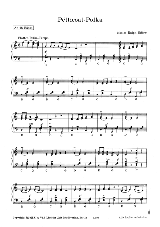 Produktbild zu: Petticoat-Polka Polka (1960)