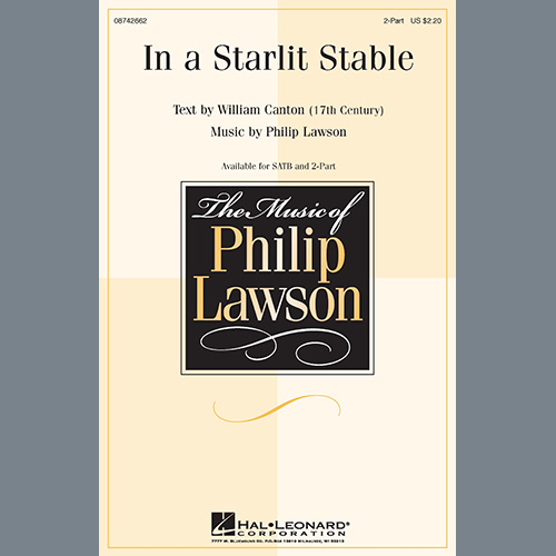 cover: In A Starlit Stable, Philip Lawson, Chor