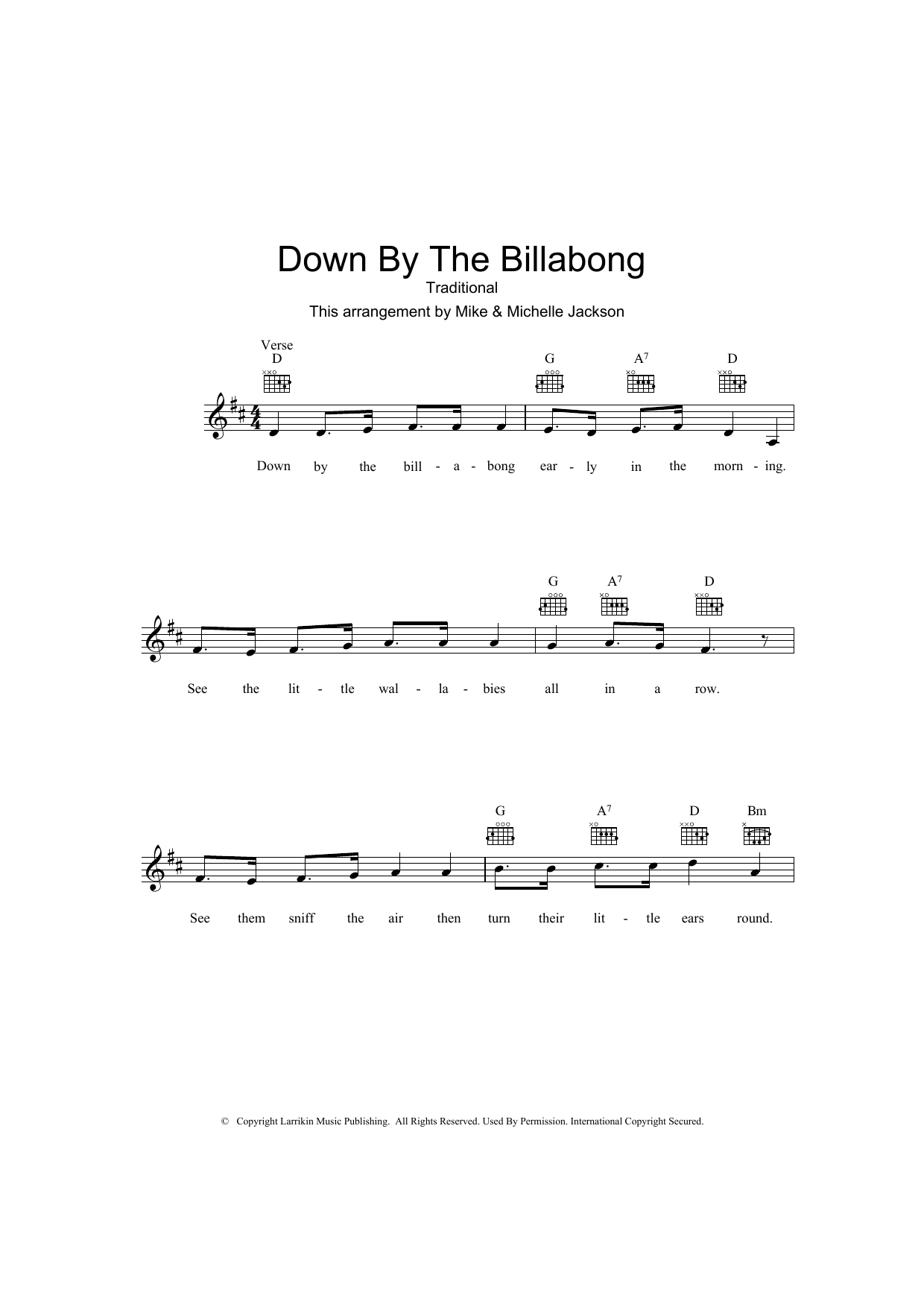Produktbild zu: Down By The Billabong