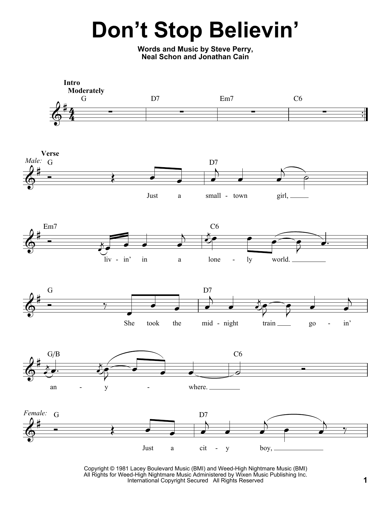Produktbild zu: Don't Stop Believin'