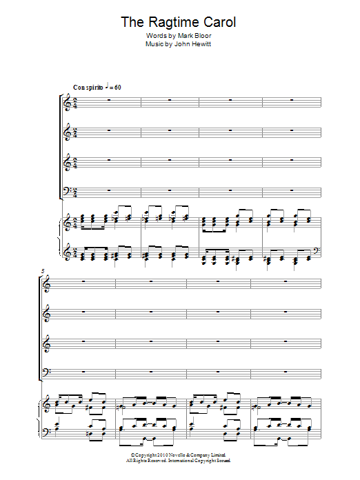 Produktbild zu: The Ragtime Carol