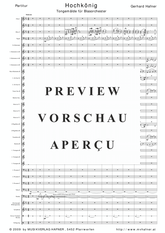 Product gallery: Page 6 of 11 Hochkönig, , (large wind orchestra)