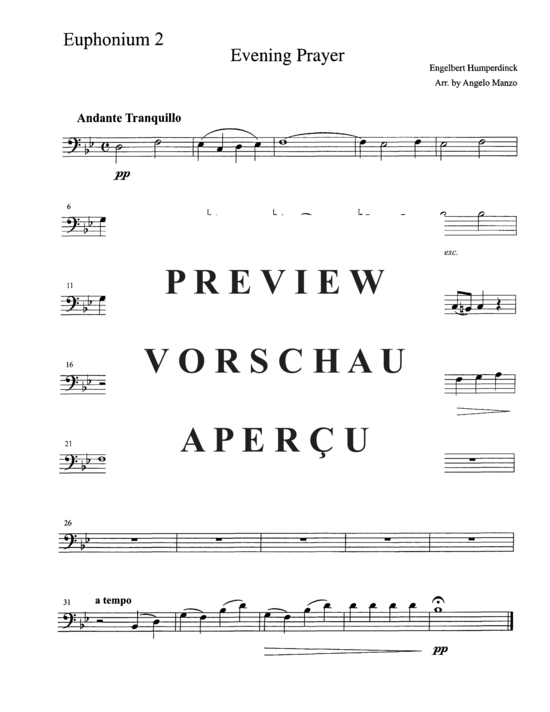 Product gallery: Page 7 of 10 Abendgebet (Evening Prayer) , ,  (Tuba Quintet EETTT)